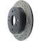 Centric Parts Sport Drilled/Slotted Brake Rotor, 127.40024R 127.40024R - alternate 5